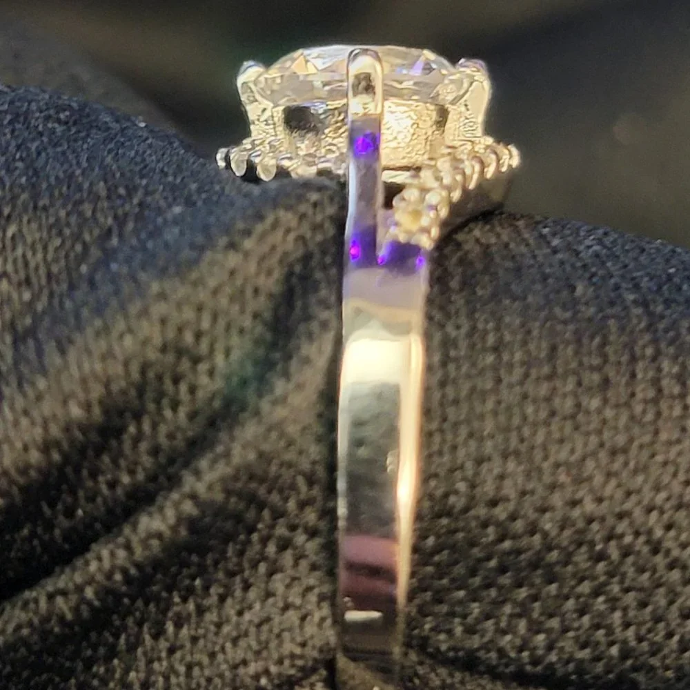 2ct Fashion Clear Stone Rings - Picture 5 of 8